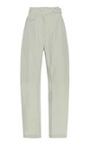 LOW CLASSIC BELTED STRAIGHT-LEG PANTS,787448