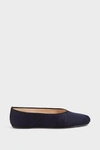 THE ROW Ballet Square-Toe Flats