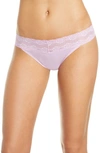 Natori Bliss Perfection Thong In Hyacinth/ Violet Glow