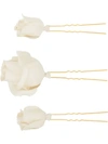 JENNIFER BEHR ROSABELLE FLOWER SET OF THREE HAIR PINS