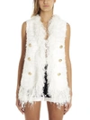 BALMAIN BALMAIN TWEED VEST