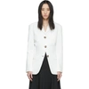 PROENZA SCHOULER WHITE CINCHED BLAZER