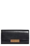 ALEXANDER MCQUEEN LEATHER WALLET ON A CHAIN,6102121SM1T