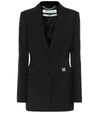 OFF-WHITE WOOL-BLEND BLAZER,P00447775