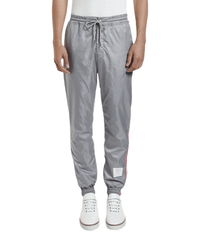 Thom Browne Men's Ripstop Track Pants With Side Stripes In Multi-colored