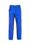 PRADA PRADA PANELLED DRAWSTRING TROUSERS