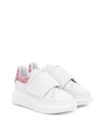 ALEXANDER MCQUEEN LEATHER SNEAKERS,P00446319