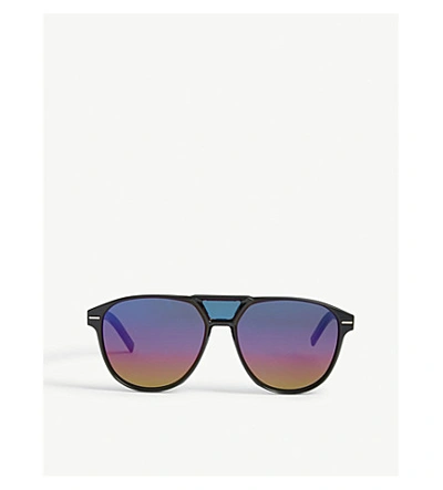 Dior Black Tie Aviator Sunglasses