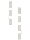 Ivi Signore 10 Chain Drop Earrings In Silver