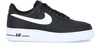 Nike Air Force 1 07 Low-top Sneakers In Blackwhite