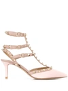 VALENTINO GARAVANI ROCKSTUD CAGED 70MM PUMPS