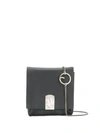 Werkstatt:münchen Traces Chain-embellished Wallet In Black