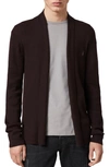 ALLSAINTS MODE SLIM FIT WOOL CARDIGAN,MK002D