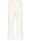 DELADA FLARED CROPPED TROUSERS