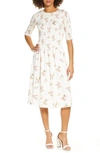 ALI & JAY BARNSDALL FLORAL SMOCKED MIDI DRESS,712-0715