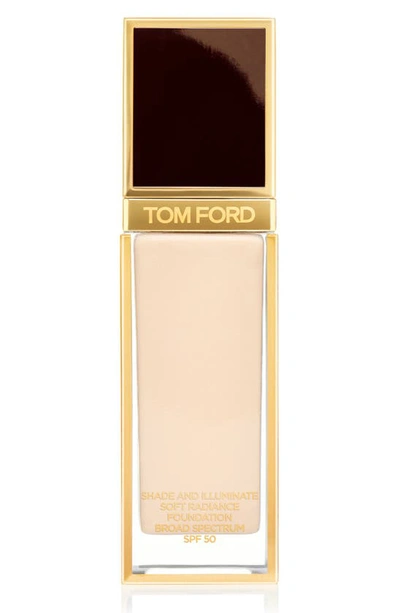 Tom Ford Shade And Illuminate Soft Radiance Foundation Spf 50 In 0.0 Pearl
