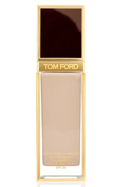 Tom Ford Shade And Illuminate Soft Radiance Foundation Spf 50 In 4.7 Cool Beige