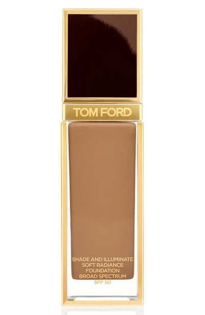 Tom Ford Shade And Illuminate Soft Radiance Foundation Spf 50 In 10.7 Amber
