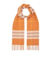 BURBERRY CASHMERE GIANT CHECK SCARF,15118599