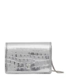 BURBERRY METALLIC CHAIN WALLET,15035525