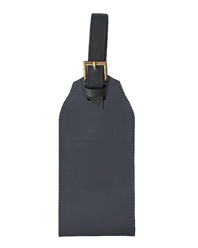 Bell'invito Monogram Luggage Tag In Asphalt