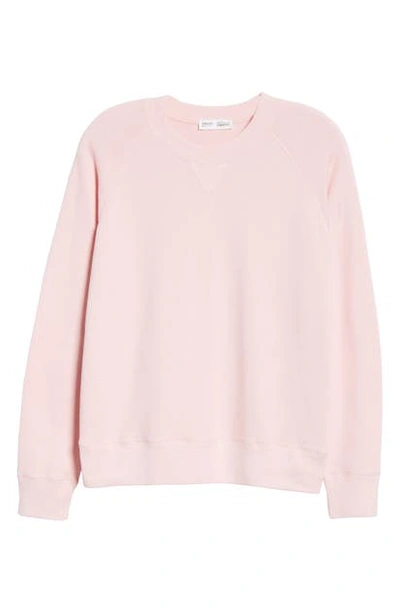 Entireworld French Terry Sweatshirt In Pink