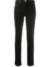 VERSACE MEDUSA MOTIF SKINNY JEANS