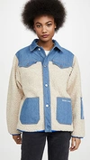 SANDY LIANG DORNE FLEECE JACKET