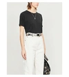 Isabel Marant Étoile Killian Slim-fit Linen T-shirt In Black