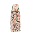 COSTARELLOS LENNISA FLORAL GEORGETTE SKIRT,P00431015