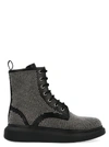 ALEXANDER MCQUEEN ALEXANDER MCQUEEN STRASS COMBAT BOOTS