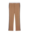 BURBERRY WOOL SIDE-STRIPE TAILORED TROUSERS,15014936