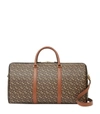 BURBERRY MONOGRAM E-CANVAS AND LEATHER HOLDALL,15014970