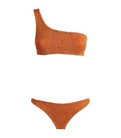 Hunza G Nancy Nile 2-piece Bikini Set In Truffle