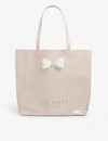 TED BAKER GABYCON BOW DETAIL PVC TOTE,870-10003-229320