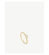ASTLEY CLARKE 利尼亚 18CT 黄金镀层迷你月光石环,R00067409