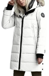 Canada Goose Kenton Genuine Coyote Fur Trim 625 Fill Power Down Parka In Snowcap