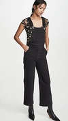 LEVI'S WIDE LEG OVERALLS