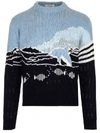 THOM BROWNE THOM BROWNE DOLPHIN AND SEA SCENIC JUMPER