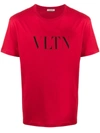 Valentino Regular Fit Vltn T-shirt In Red
