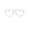 KALEOS KALEOS MEN'S GOLD METAL GLASSES,COSTELLOC002GOLD 57