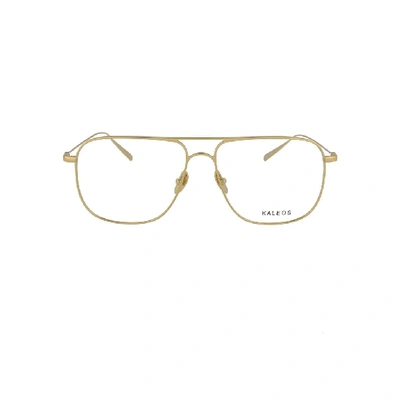 Kaleos Men's Gold Metal Glasses