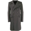 BALMAIN BALMAIN MEN'S GREY WOOL COAT,SH08869W0199AA 50