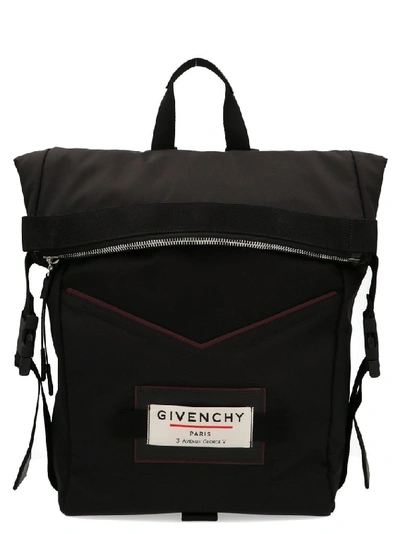 Givenchy Men's  Black Polyamide Backpack