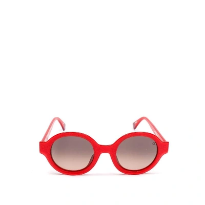 Etnia Barcelona Women's Red Acetate Sunglasses