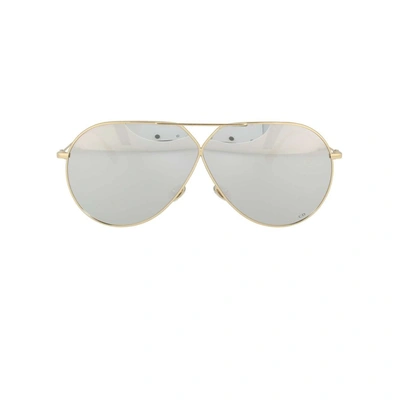 Dior Women's Stellaire3j5gdc Gold Metal Sunglasses