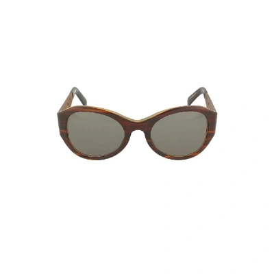 Jean Paul Gaultier Women's Brown Acetate Sunglasses