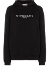 GIVENCHY GIVENCHY WOMEN'S BLACK COTTON SWEATSHIRT,BW70643Z0Y001 L