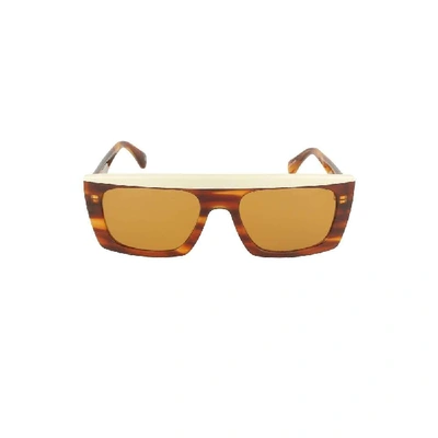 Kaleos Women's Brown Acetate Sunglasses