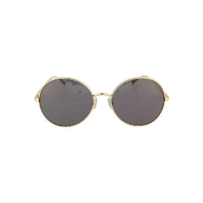 Max Mara Women's Gold Metal Sunglasses